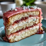 A stunning pastel pink and yellow ombre cake with silky buttercream, perfect for spring celebrations.