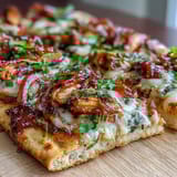 BBQ Chicken Flatbread Pizza