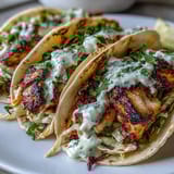 Coconut Lime Grilled Fish Tacos