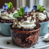Mother's Day Flower Pot Brownies