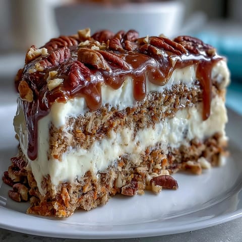 Carrot Walnut Spring Layer