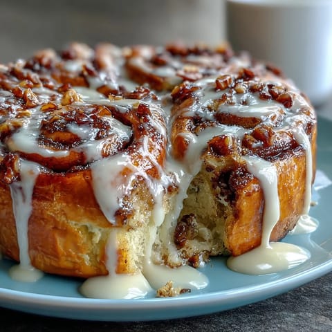 Cinnamon Roll Pancake Casserole