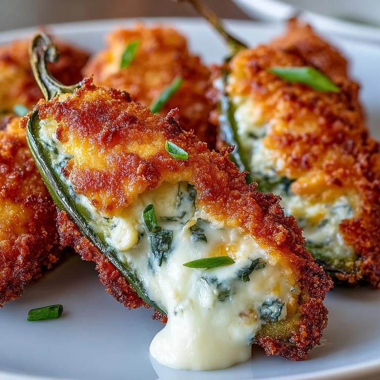 Air Fryer Jalapeño Poppers with melted cheddar filling and golden topping, perfect for game day appetizers.