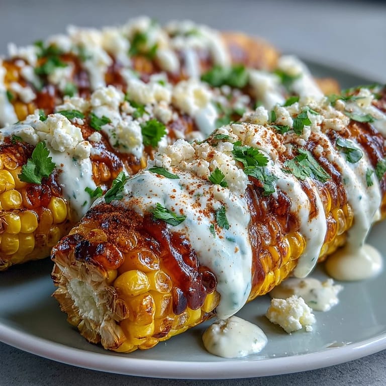 Microwave Elote-Style Corn on the Cob with Cotija cheese, smoky, zesty, and ready in just minutes.