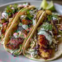Coconut Lime Grilled Fish Tacos